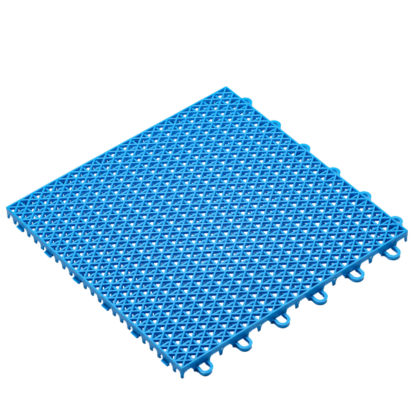 安耐康双层菱形拼装运动地板-高支撑篮球场专业地板