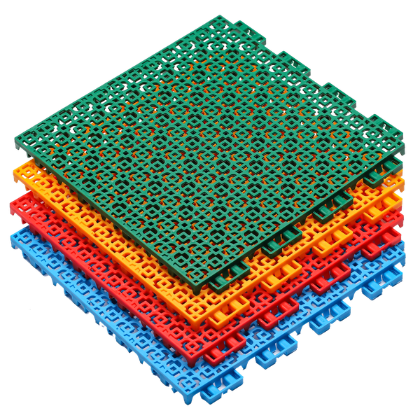 安耐康四叶草拼装运动地板-幼儿园软质安全运动地板