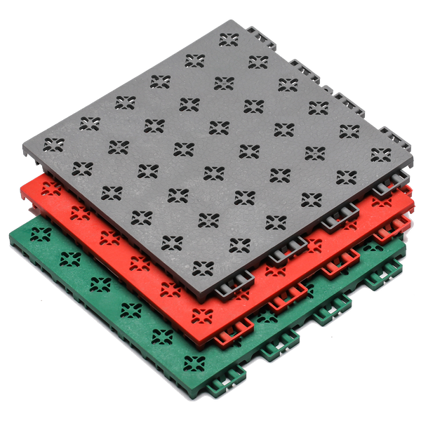 安耐康星芒拼装运动地板-室外赛事级篮球场专业地板